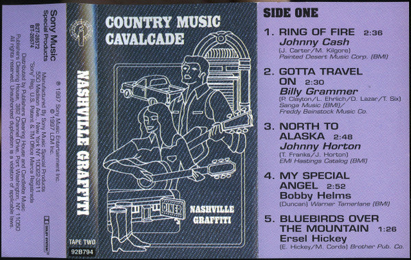 Nashville Graffiti (2X CASSETTE) | Mint (M) Mint (M)