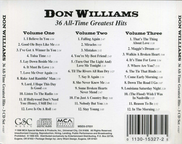 36 All-Time Greatest Hits (3xCD) | Near Mint (NM) Near Mint (NM)