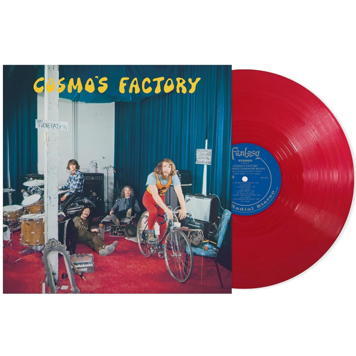 Cosmo's Factory (Remastered 2025) (RED APPLE COLOR VINYL) | Mint (M) Mint (M)- X Vinyl Record