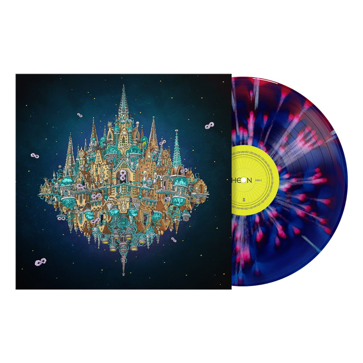 Pantheon (PRE-ORDER 9/12/25)[Cobalt/Ruby Smush/White Splatter 2Lp] | Mint (M) Mint (M)