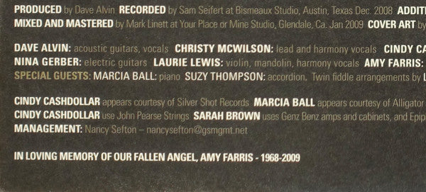 Dave Alvin And The Guilty Women | Mint (M) Mint (M)