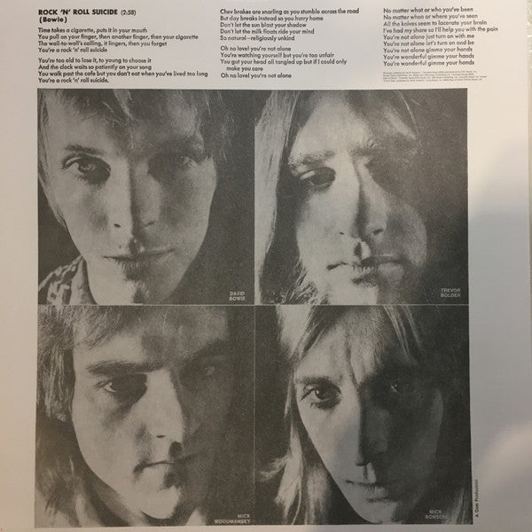 David Bowie The Rise And Fall Of Ziggy Stardust And The Spiders From Mars Parlophone, Parlophone, Parlophone, Parlophone LP, Album, RE, RM, 180 Mint (M) Mint (M)