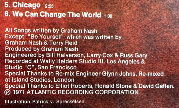 2 Originals Of David Crosby & Graham Nash | Near Mint (NM) Near Mint (NM)