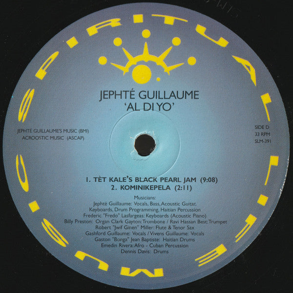 Al Di Yo (2xVINYL) | Near Mint (NM) Near Mint (NM)