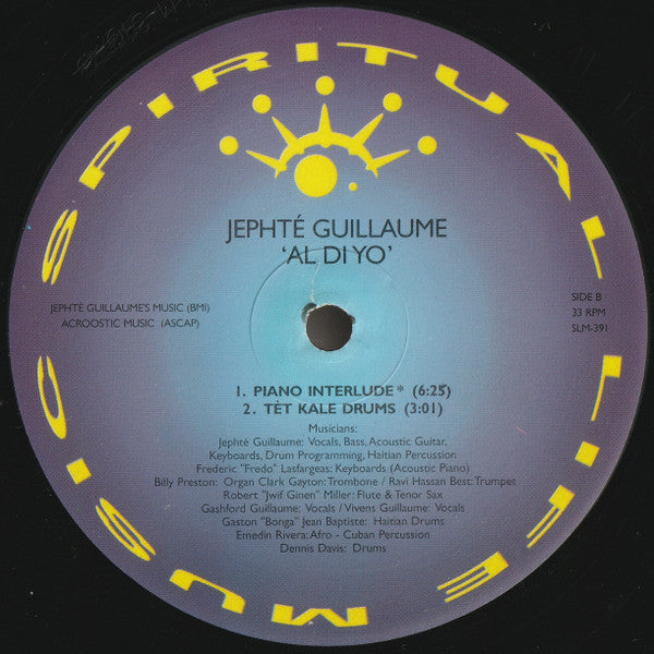 Al Di Yo (2xVINYL) | Near Mint (NM) Near Mint (NM)