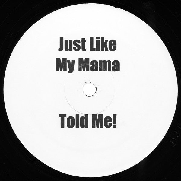 House Of God (2000 Remix) / Just Like My Mama Told Me! | Very Good Plus (VG+) Generic
