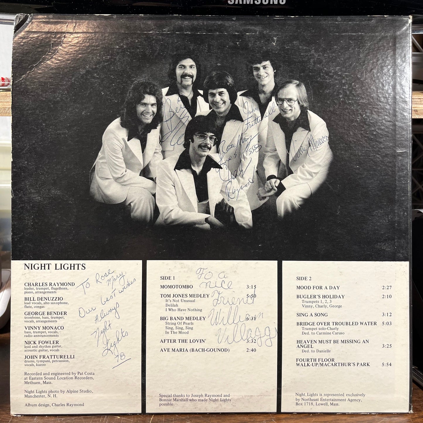 Night Lights (LP) | Near Mint (NM) Excellent (EX)