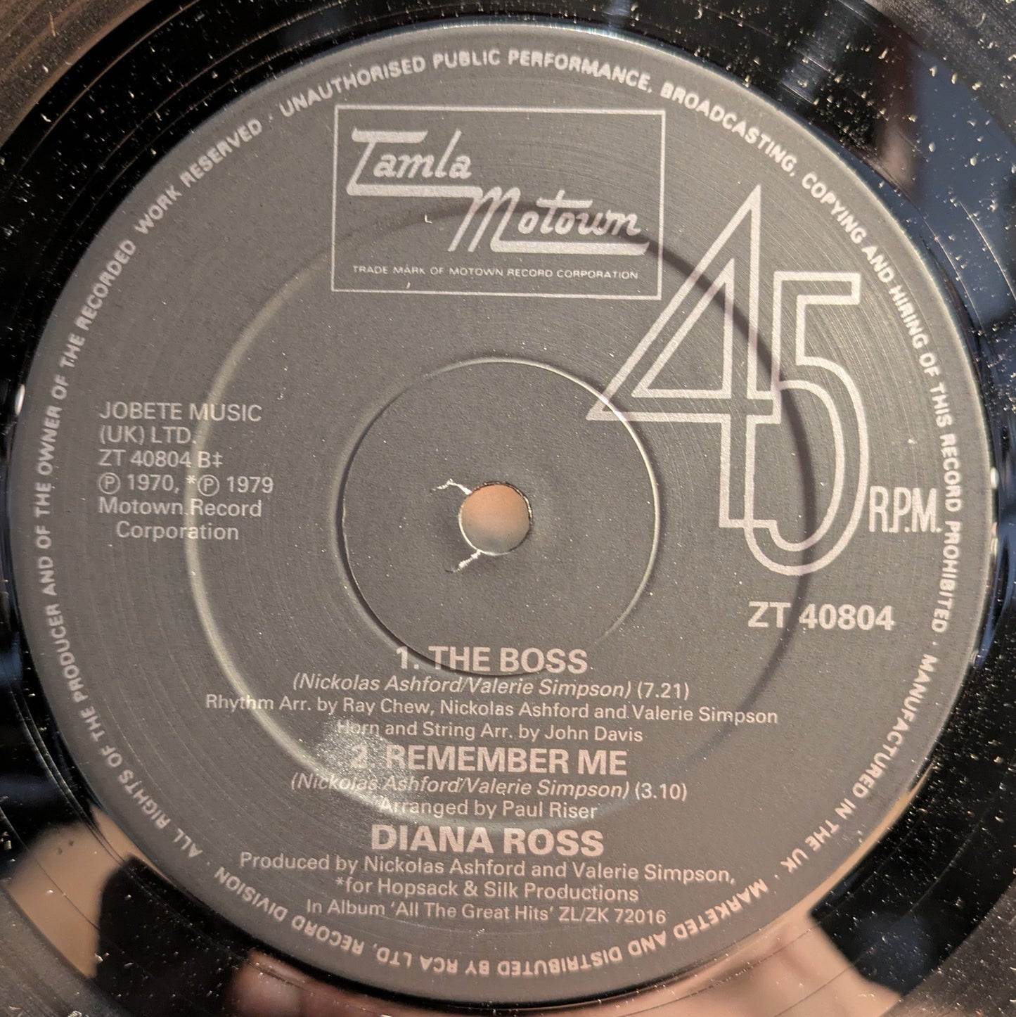 Ain't No Mountain High Enough (Extended Remix) (VINYL) | Near Mint (NM) Very Good Plus (VG+)