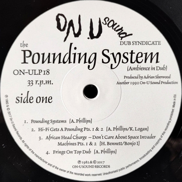 The Pounding System (Ambience In Dub) | Mint (M) Mint (M)