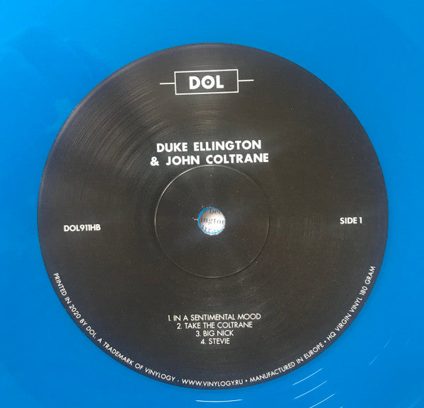 Duke Ellington & John Coltrane Duke Ellington & John Coltrane DOL LP, Album, RE, Blu Mint (M) Mint (M)