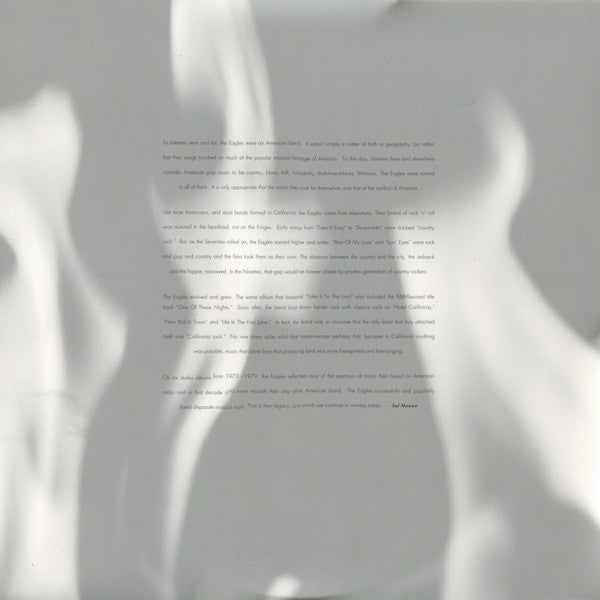 Eagles Hell Freezes Over Geffen Records, Eagles Recording Company, Universal Music Group 2xLP, Album, RE, RM, 180 Mint (M) Mint (M)