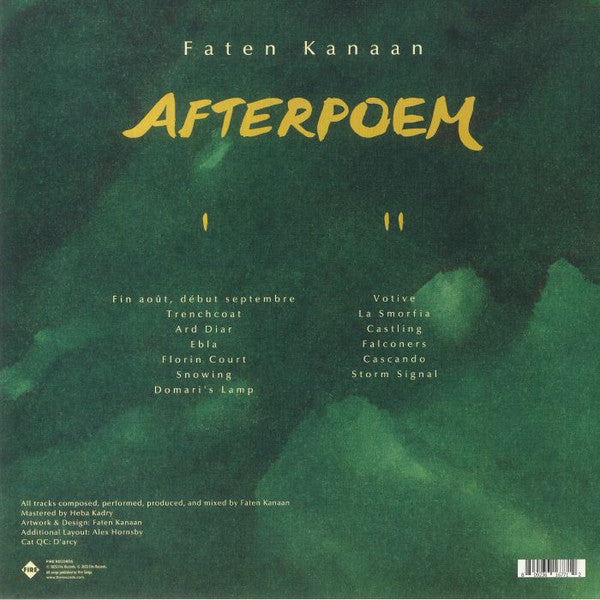 Afterpoem | Mint (M) Mint (M)