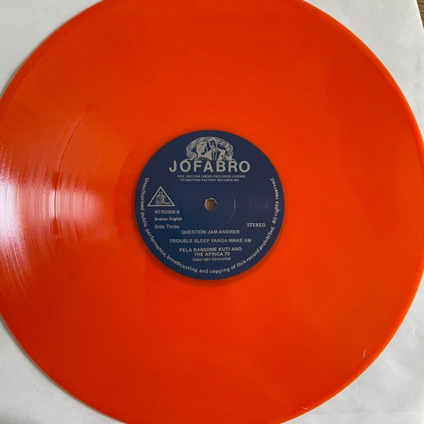 Music Of Fela - Roforofo Fight | Mint (M) Mint (M)