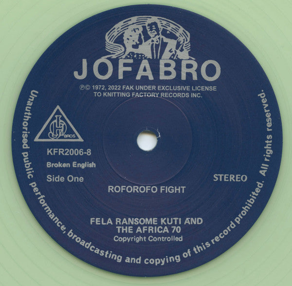 Music Of Fela - Roforofo Fight | Mint (M) Mint (M)