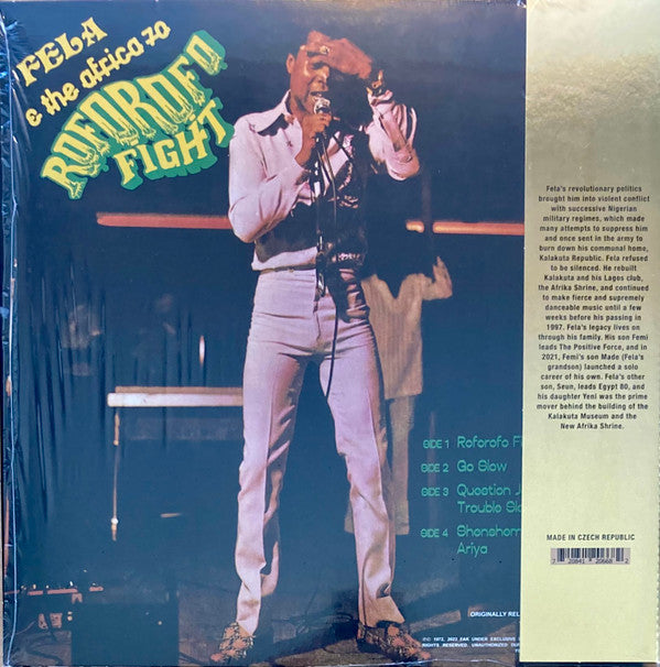 Music Of Fela - Roforofo Fight | Mint (M) Mint (M)