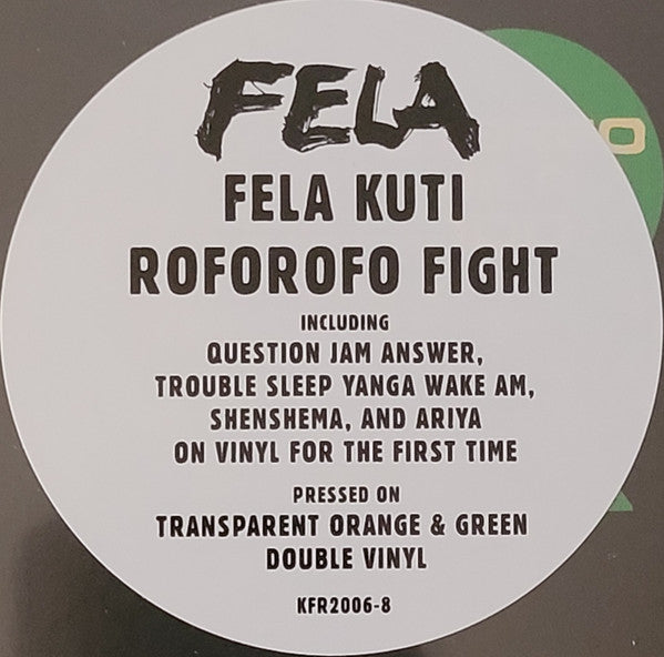 Music Of Fela - Roforofo Fight | Mint (M) Mint (M)