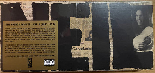 Neil Young Archives - Vol. I (1963-1972)(CD BOX) | Mint (M) Mint (M)