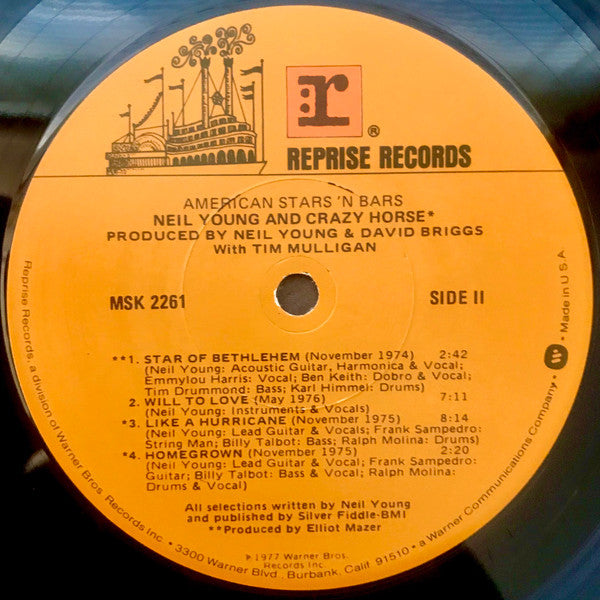 American Stars 'N Bars | Excellent (EX) Near Mint (NM)- X Vinyl Record