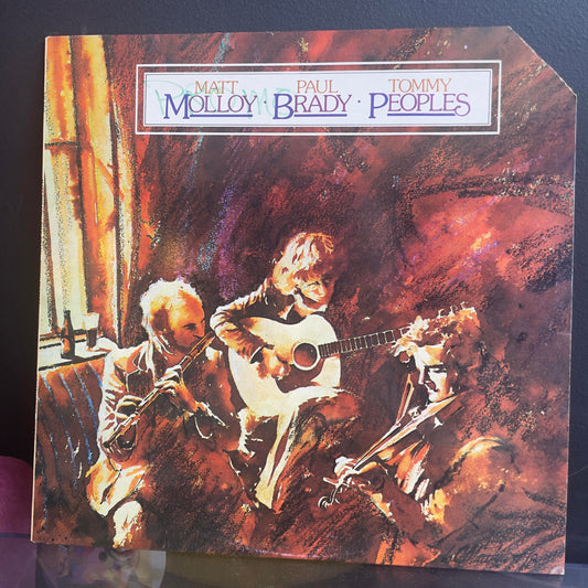 Matt Molloy - Paul Brady - Tommy Peoples (VINYL) | Near Mint (NM or M-) Excellent (EX)- X Vinyl Record