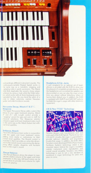 "One Man Opry" Bob Hacker Plays The Yamaha Electone D-80 (VINYL) | Near Mint (NM) Excellent (EX)
