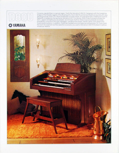 "One Man Opry" Bob Hacker Plays The Yamaha Electone D-80 (VINYL) | Near Mint (NM) Excellent (EX)