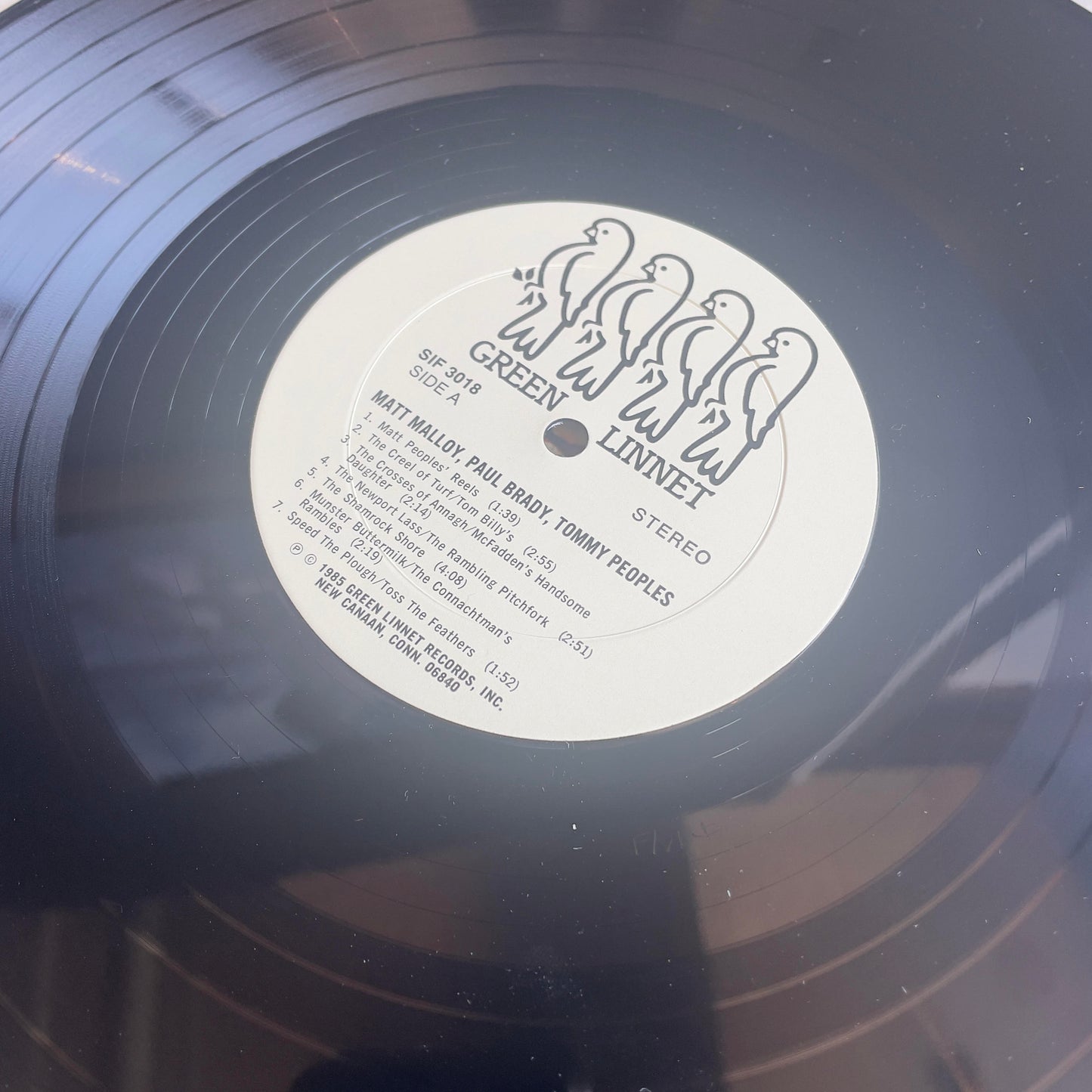 Matt Molloy - Paul Brady - Tommy Peoples (VINYL) | Near Mint (NM or M-) Excellent (EX)- X Vinyl Record