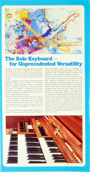 "One Man Opry" Bob Hacker Plays The Yamaha Electone D-80 (VINYL) | Near Mint (NM) Excellent (EX)