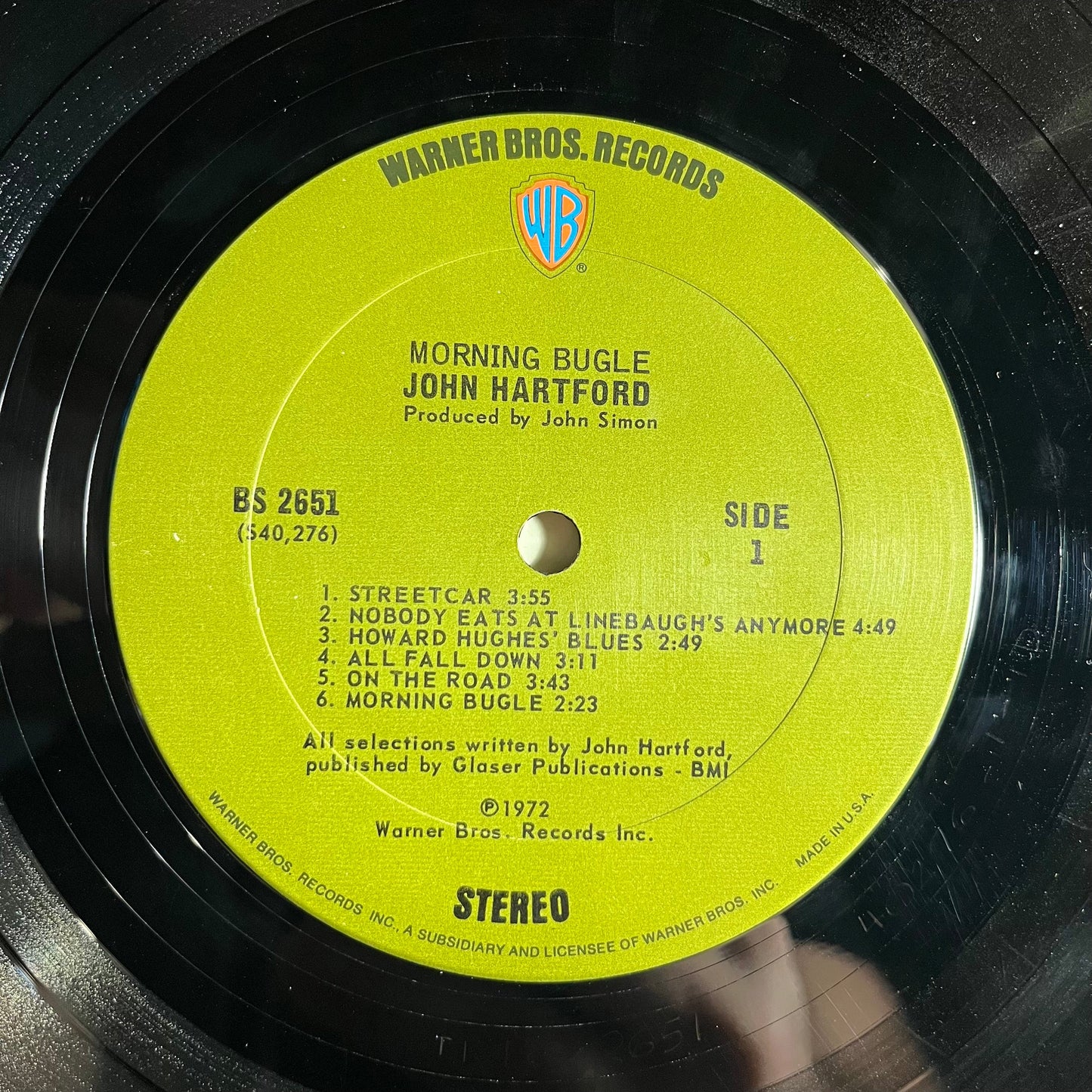 Morning Bugle *TERRE HAUTE* | Very Good (VG) Very Good Plus (VG+)