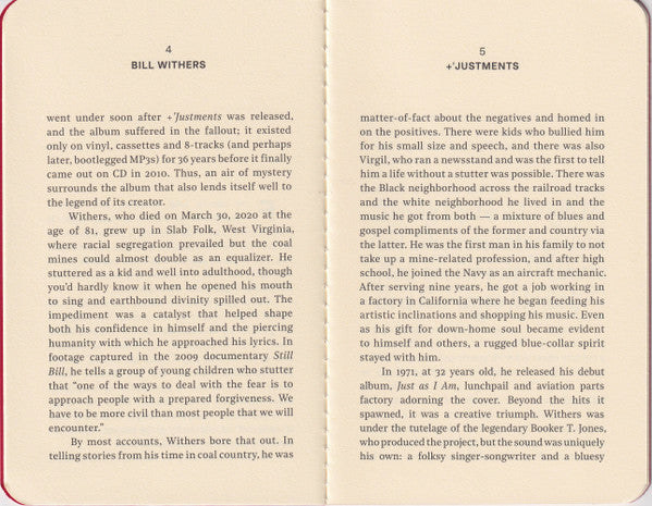 +'Justments *180G* | Mint (M) Mint (M)