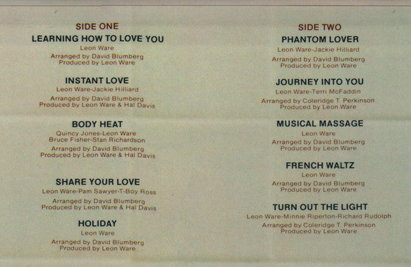 Musical Massage (VINYL / VMP) | Mint (M) Mint (M)