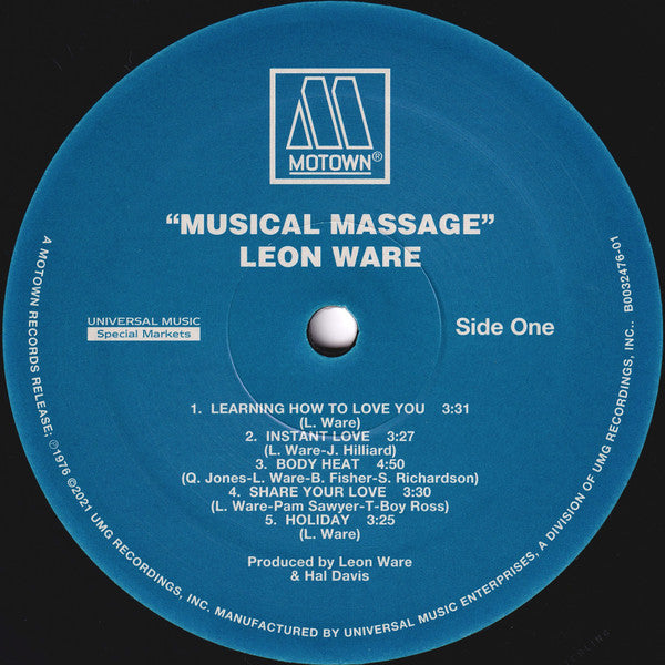 Musical Massage (VINYL / VMP) | Mint (M) Mint (M)