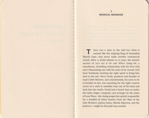 Musical Massage (VINYL / VMP) | Mint (M) Mint (M)