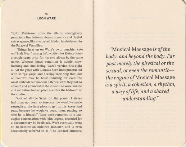 Musical Massage (VINYL / VMP) | Mint (M) Mint (M)