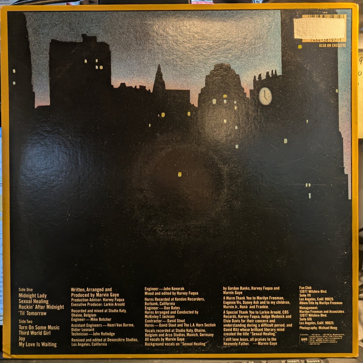 Midnight Love (VINYL) | Excellent+ (EX+) Excellent+ (EX+)