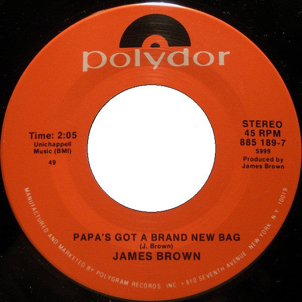 Night Train / Papa's Got A Brand New Bag *45* | Near Mint (NM) Generic