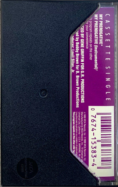 My Prerogative *CASSETTE* | Near Mint (NM) Near Mint (NM)