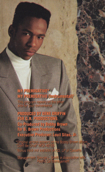 My Prerogative *CASSETTE* | Near Mint (NM) Near Mint (NM)