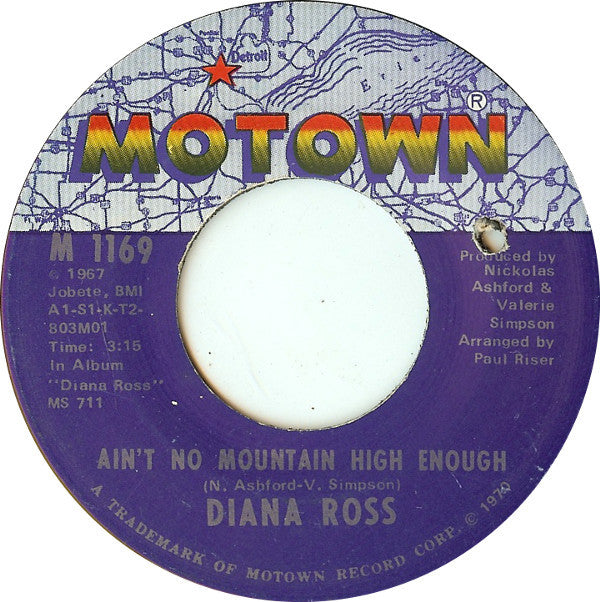 Ain't No Mountain High Enough / Can't It Wait Until Tomorrow | Very Good Plus (VG+) Excellent (EX)