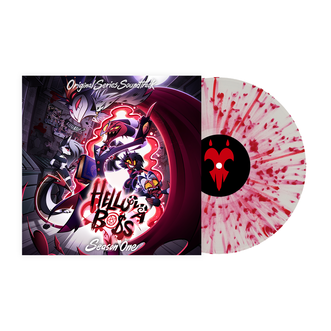 Helluva Boss: Season 1 (Original Soundtrack) [Standard Blood Splatter Vinyl] |