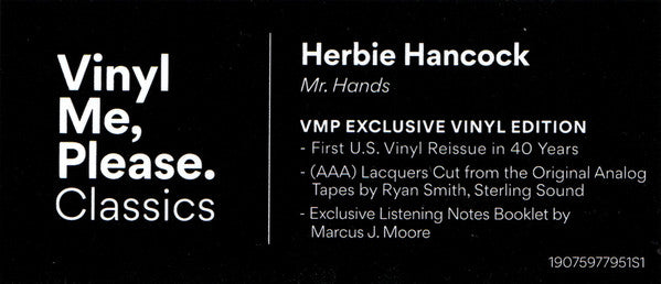 Mr. Hands | Mint (M) Mint (M)