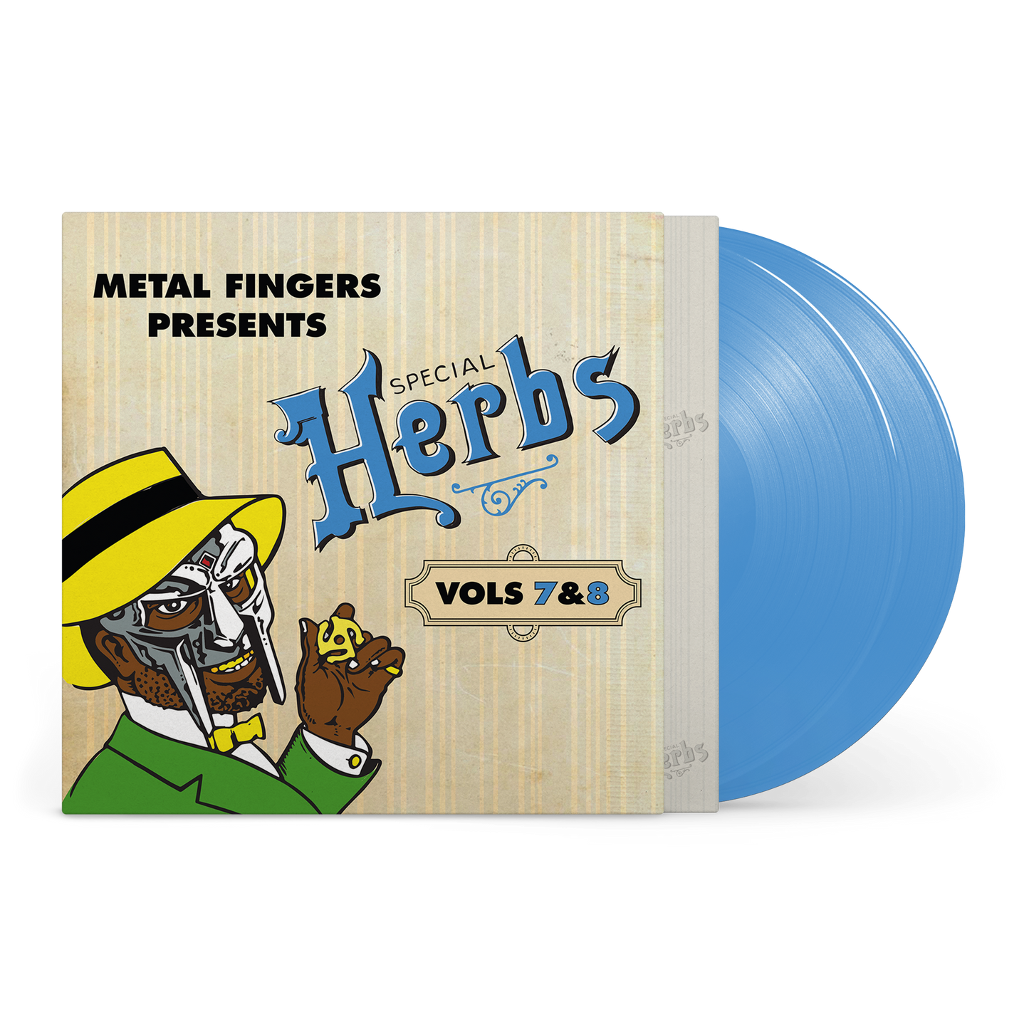 Metal Fingers Presents: Special Herbs Vol. 7 & 8 *PRE-ORDER 9/5/25*(SKY BLUE VINYL) | Mint (M) Mint (M)