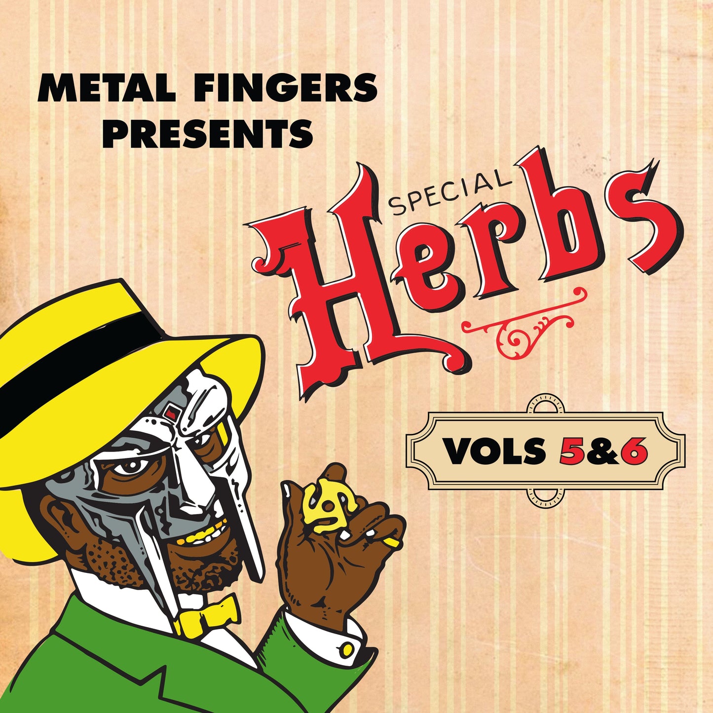 Metal Fingers Presents: Special Herbs Vol. 5 & 6 *PRE-ORDER 9/5/25*(APPLE RED VINYL) | Mint (M) Mint (M)
