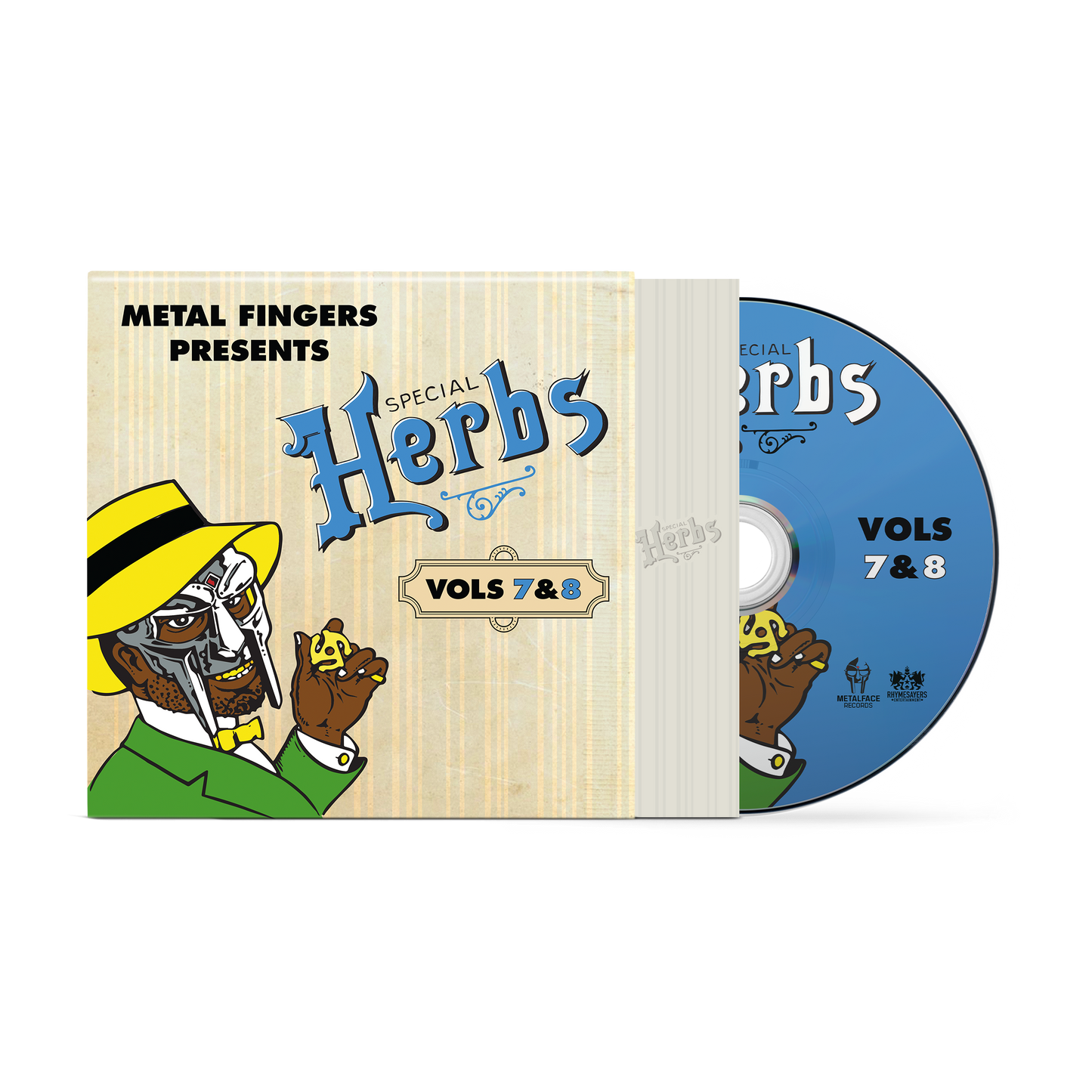 Metal Fingers Presents: Special Herbs Vol. 7 & 8 *PRE-ORDER 9/5/25*(CD) | Mint (M) Mint (M)