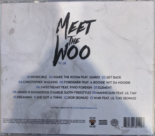 Meet The Woo V.2 (CD) | Mint (M) Mint (M)- X Vinyl Record