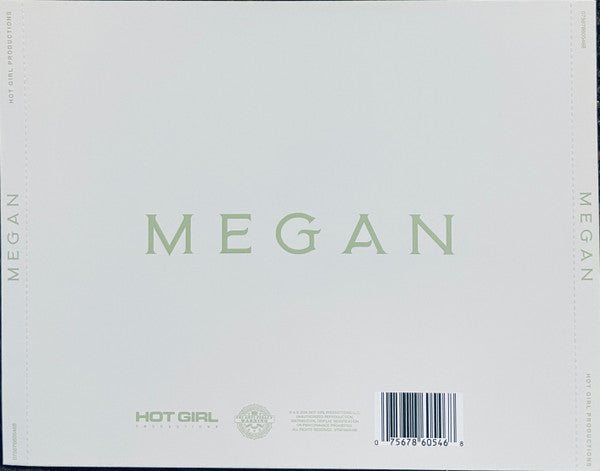 Megan (CD) | Mint (M) Mint (M)- X Vinyl Record