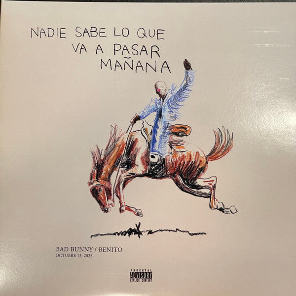 Nadie Sabe Lo Que Va A Pasar Mañana (BLUE VINYL) | Mint (M) Mint (M)