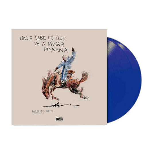 Nadie Sabe Lo Que Va A Pasar Mañana (BLUE VINYL) | Mint (M) Mint (M)
