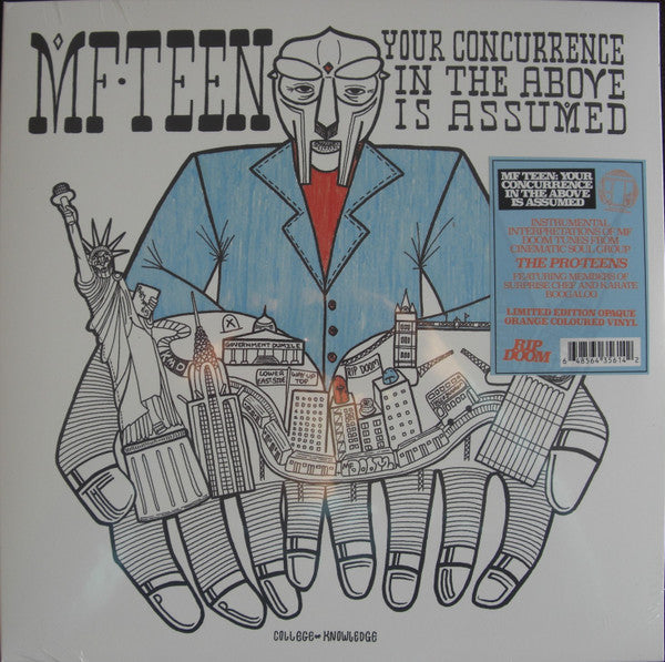 MF TEEN: Your Concurrence In The Above Is Assumed (OPAQUE ORANGE VINYL) | Mint (M) Mint (M)