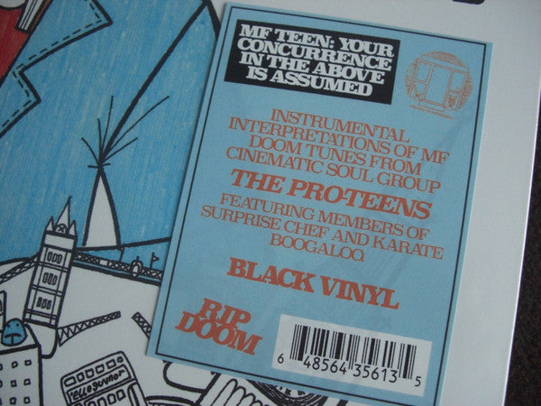 MF TEEN: Your Concurrence In The Above Is Assumed (VINYL) | Mint (M) Mint (M)