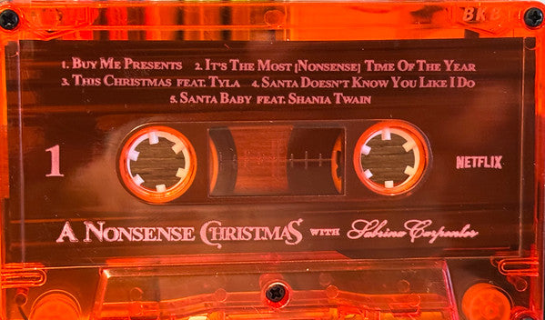 A Nonsense Christmas With Sabrina Carpenter (CASSETTE) | Mint (M) Mint (M)